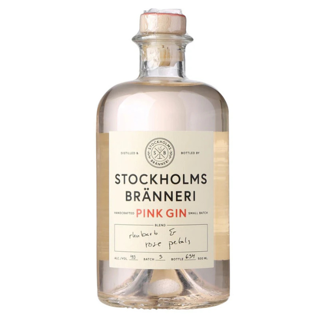 Stockholms Branneri Pink Gin 40% 500ml