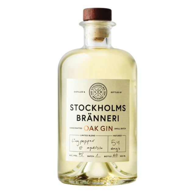 Stockholms Branneri Oak Gin 45% 500ml
