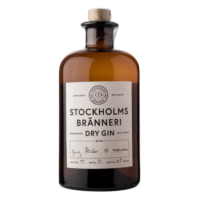 Stockholms Branneri Dry Gin 40% 500ml